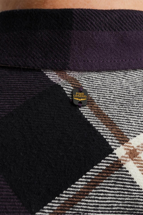 PME legend long sleeve shirt ctn flanel h. tw
